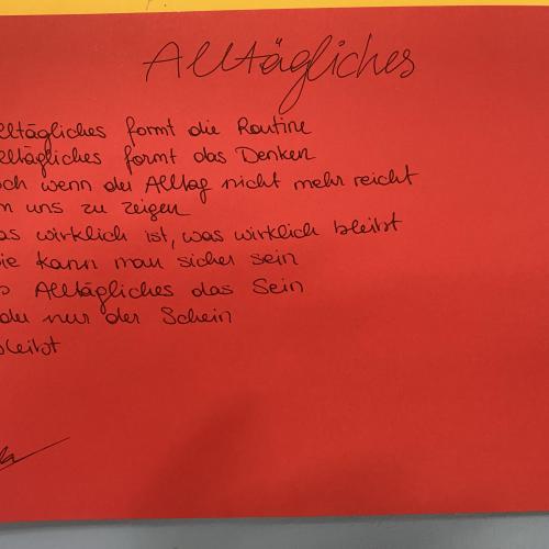 Nachmittag der Poesie